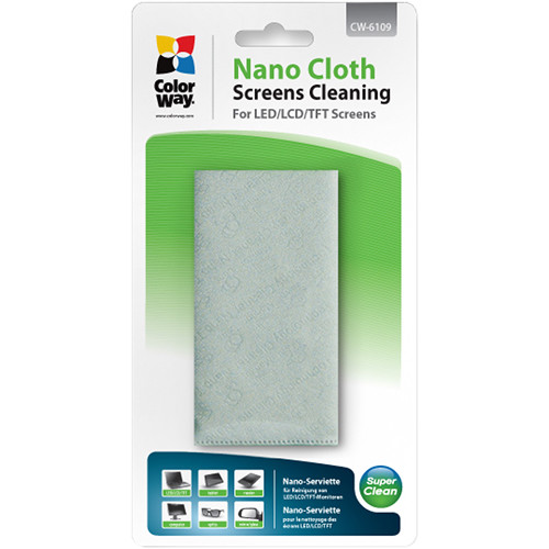 ColorWay NanoCloth for Screen and Monitor Cleaning CW6109 B&H