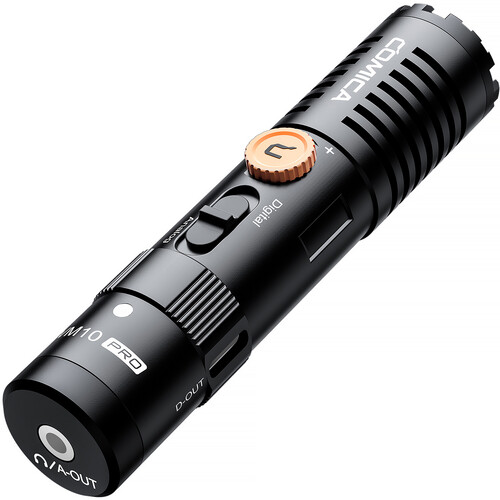 Comica Audio VM10 PRO Mini Supercardioid Digital/Analog Shotgun Microphone for Cameras & Smartphones