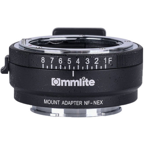 Commlite Lens Mount Adapter for Nikon F-Mount G-Type Lens to Sony E Camera