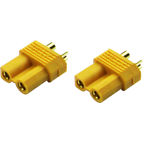 Common Sense RC XT30 Power Connector Pack for RC Vehicles (Female 2-Pack)