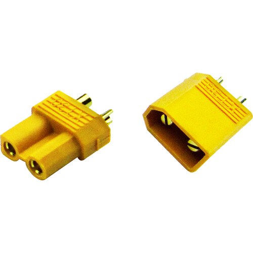 Common Sense RC XT30 Power Connector Pack for RC Vehicles (1 x Male 1 x Female)