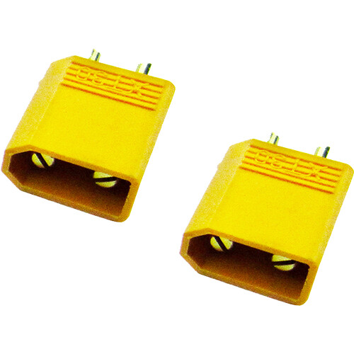 Common Sense RC XT30 Power Connector Pack for RC Vehicles (Male 2-Pack)