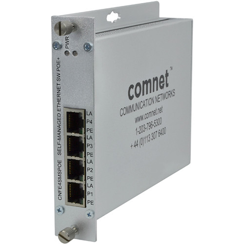4Port SelfManaged Switch with PoE CNFE4SMSPOE
