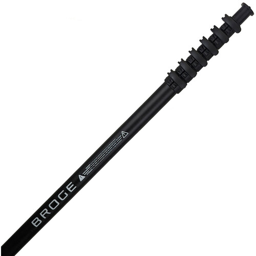 Composite Poles Broge V3 Camera Pole with Collar and Folding Footplate (5 to 30')