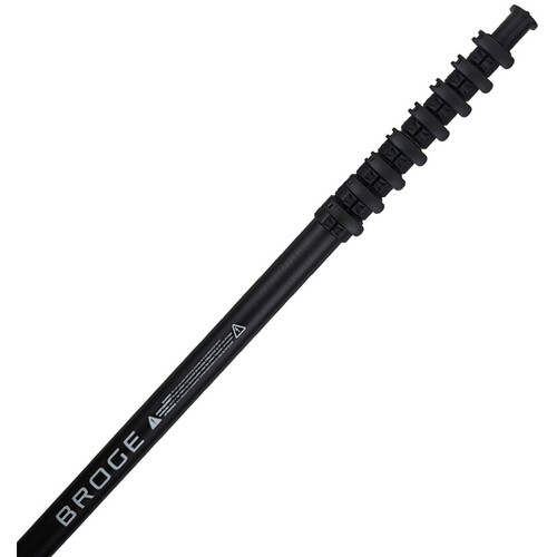 Composite Poles Broge V3 Camera Pole with Collar and Folding Footplate (5.9 to 38')