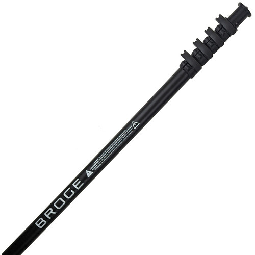 Composite Poles Broge V3 Camera Pole with Collar and Folding Footplate (5 to 17.8')