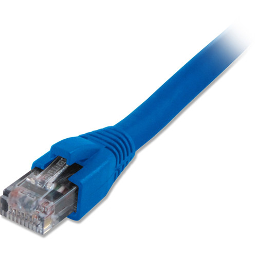 Comprehensive CAT6 550 MHz Snagless Patch Cable (10' Blue 25-Pack)