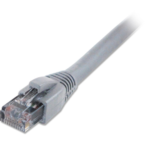 Comprehensive CAT6 550 MHz Snagless Patch Cable (10' Gray)