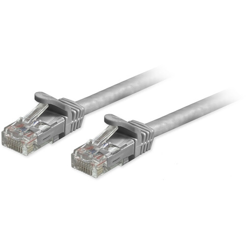 Comprehensive Cat 6a Unshielded Snagless Ethernet Patch Cable (Gray 10')