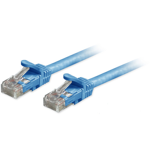 Comprehensive Cat6a Unshielded Snagless Ethernet Patch Cable (25' Blue)