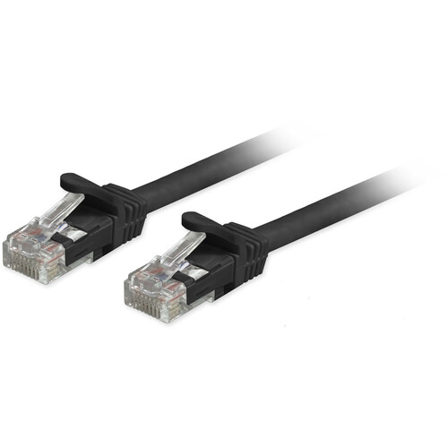 Comprehensive Cat 6a Unshielded Snagless Ethernet Patch Cable (Black 50')