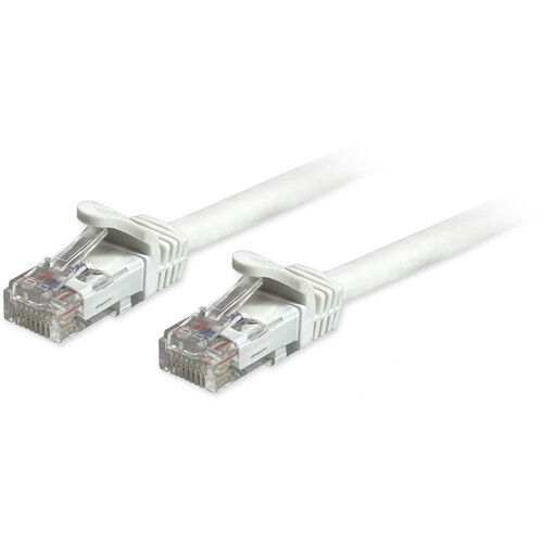 Comprehensive Cat 6a Unshielded Snagless Ethernet Patch Cable (White 50')