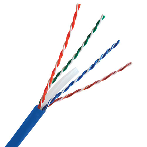 Comprehensive CAT6AB-1000 CAT6 750 MHz Four Pair Unshielded Cable 1000' (Blue)