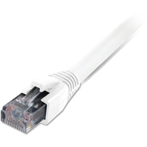 Comprehensive 100' Cat6 Snagless Solid Plenum Shielded Patch Cable (White)
