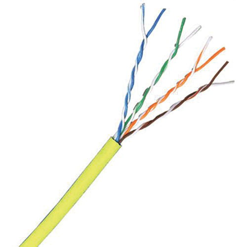 Comprehensive Cat6 550 MHz Shielded Stranded LAN Cable (1000' Yellow)