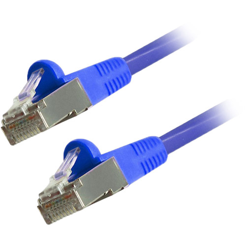 Comprehensive Cat 6 Snagless Shielded Ethernet Cable (50' Blue)