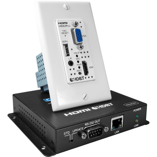 Comprehensive Pro AV/IT Integrator Series 4K60 HDMI VGA & Audio over HDBaseT Cat 5e/6/7 Extender Kit