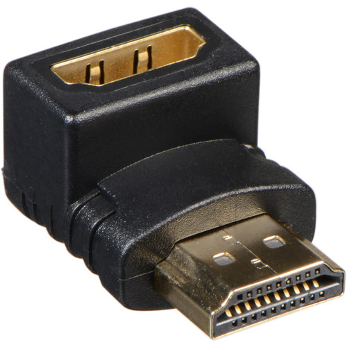 Comprehensive HDMI Female to Right-Angle Male Downward Position Adapter