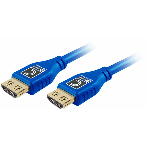Comprehensive MicroFlex Pro AV/IT Integrator Ultra High-Speed HDMI Cable with Ethernet (Cool Blue 3')