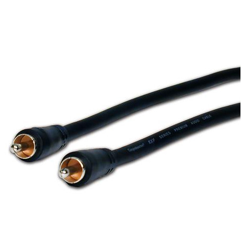 Comprehensive EXF 6' RCA Plug to Plug Premium Audio Cable