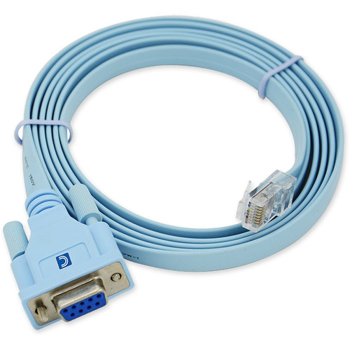 Comprehensive Cisco Console Management RJ45 Male to DB9 Female Cable (6')