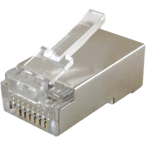 Comprehensive Rj45 Shielded Gold Plated Male Connector Rj45p S 8404