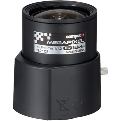 Computar CS-Mount 3MP Day/Night 2.8-10mm f/1.2 Stepping Motor Iris Lens