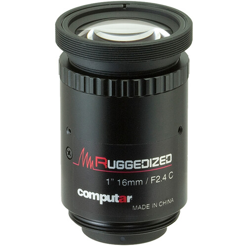 Computar V1656-MPZ-R C-Mount 16mm Machine Vision Lens