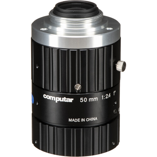Computar V5024-MPZ C-Mount 50mm Machine Vision Fixed Focal Lens