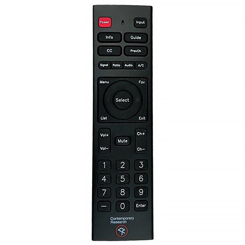 Contemporary Research HD3-RC IR Remote Control for ATSC Tuners and QIP IPTV Decoders