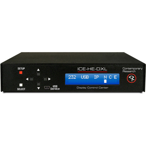 Contemporary Research ICE-HE-DXL Display Control Center with Universal Rackmount