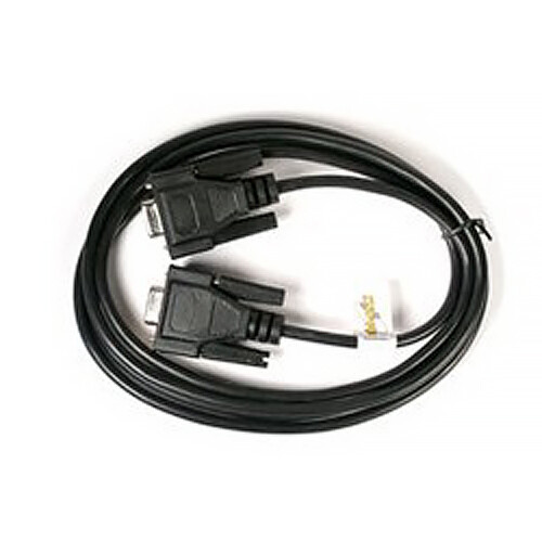 Contemporary Research CC-COM-B RS-232 Female DB9 to Female DB9 Null Modem Cable (Black 6')
