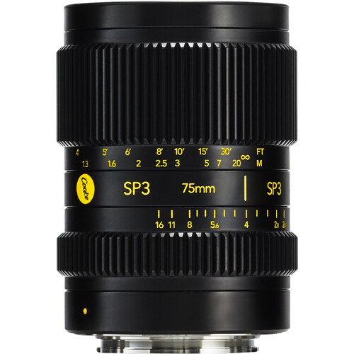 Cooke SP3 75mm T2.4 Full-Frame Prime Lens (Sony E Feet/Meters)