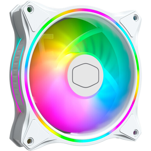 Cooler Master MasterFan MF120 HALO Case Fan (White)