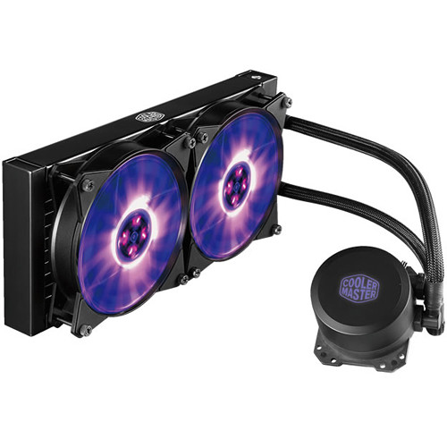 Cooler Master Masterliquid Ml240l Rgb Liquid Mlw D24m 0pc R1