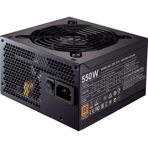 Cooler Master MWE Bronze 550 550W 80 Plus MPX-5501-ACAAB-US B&H