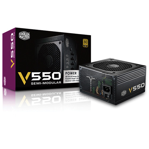 Cooler Master V550 Semi Modular Power Supply RS550 AMAAG1 S1