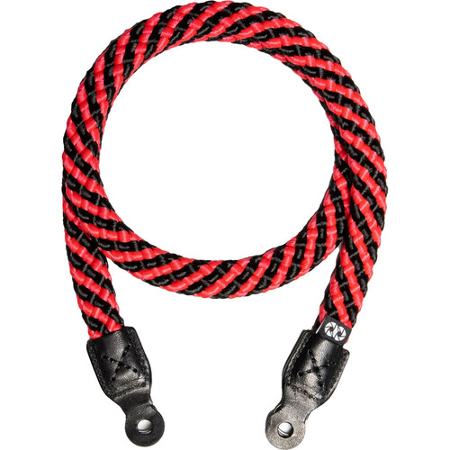 COOPH Braid Camera Strap (Black/Red 39.4