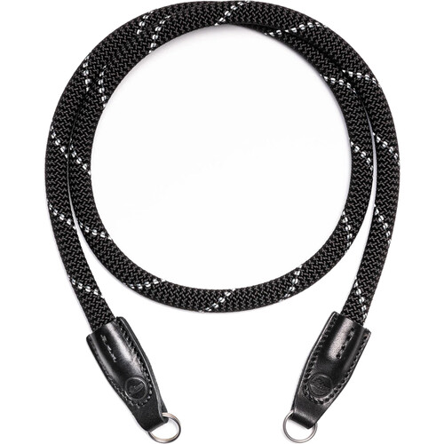 COOPH Leica Rope Strap (Black Reflective 49.6 Ring Attachment)