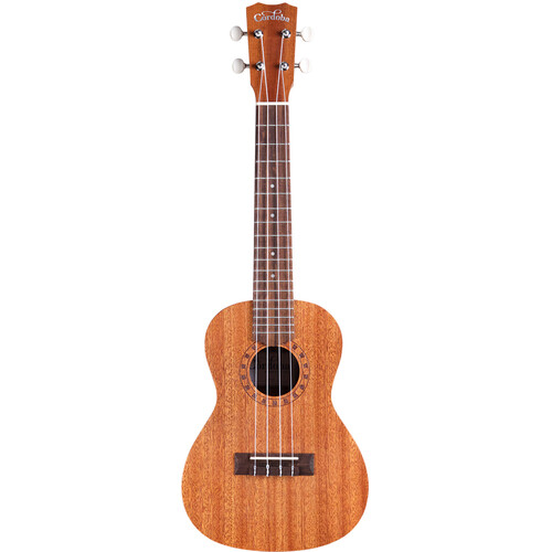 Cordoba Prot g Series Concert Ukulele Player Pack with Strings Travel Pouch Picks and Tuner (Satin Finish)