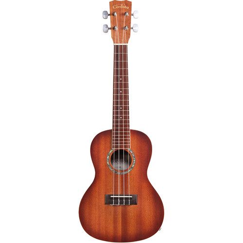 Cordoba 15CM-E 15 Series Concert Acoustic/Electric Ukulele (Edgeburst Satin)