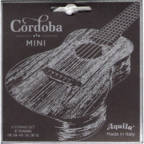 Cordoba Mini String Set for E Tuning (6-String Supernylgut Ball Ends 31 - 48)