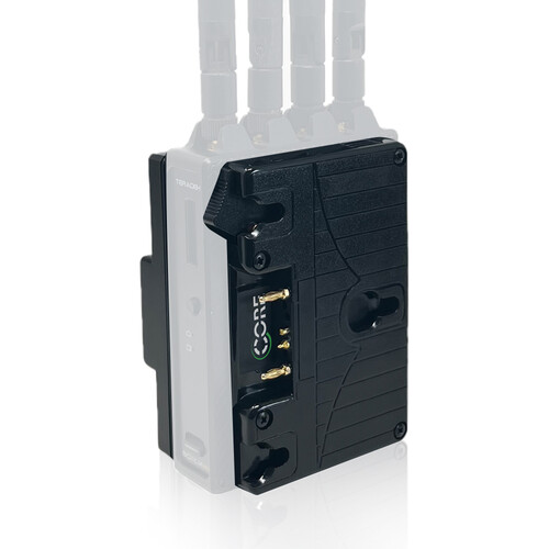 Core SWX Helix Retrofit Plates for Teradek MAX Transmitters (Gold&nbspMount)