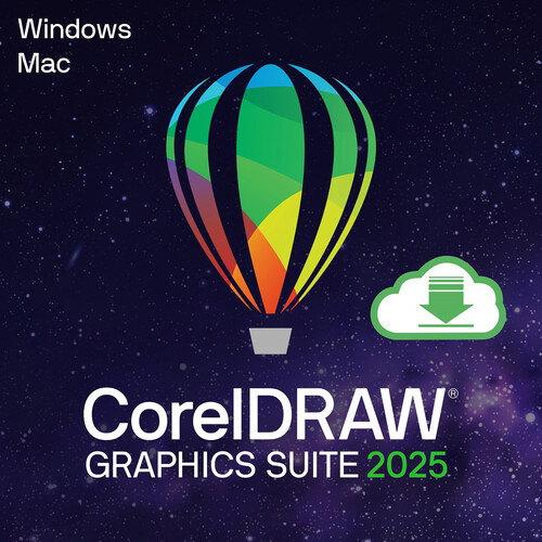Corel CorelDRAW Graphics Suite 2025 (Standard Edition Perpetual License)