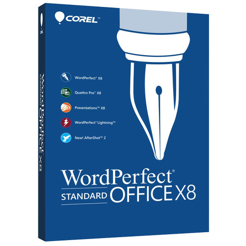 Corel WordPerfect Office X8 Standard Edition ESDWPX8STDENFR B&H