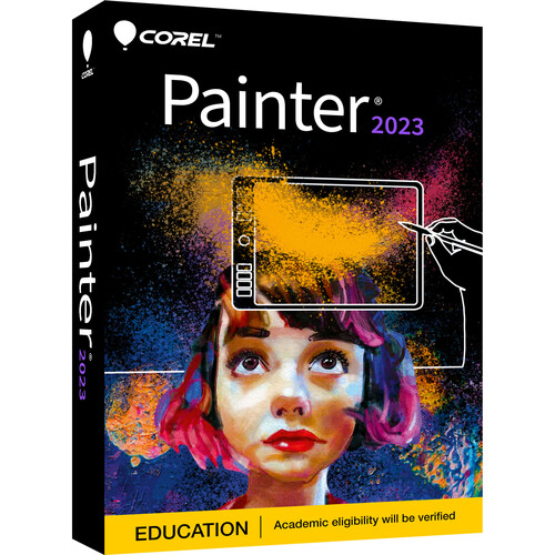 Corel Painter 2023 (Educational Edition Box with Download Code)