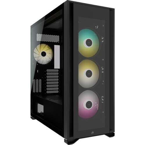 CORSAIR iCUE 7000X RGB Full Tower Desktop Case (Black)