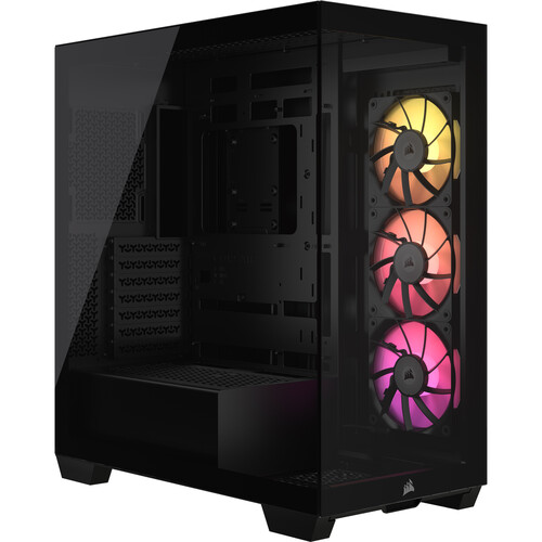 CORSAIR iCUE LINK 3500X RGB Mid-Tower ATX Desktop Case (Black)