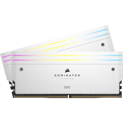 CORSAIR 32GB DOMINATOR TITANIUM RGB DDR5 6000 MT/s DIMM Memory Kit (2 x 16GB)