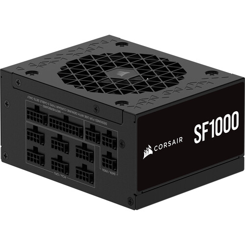 CORSAIR SF1000 80 PLUS Platinum Fully Modular 1000W SFX Power Supply (Black)